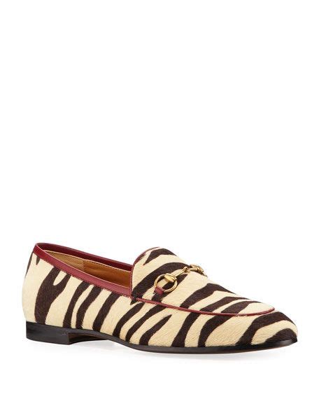 gucci inspired zebra print calf hair loafers for men|gucci loafers dupe.